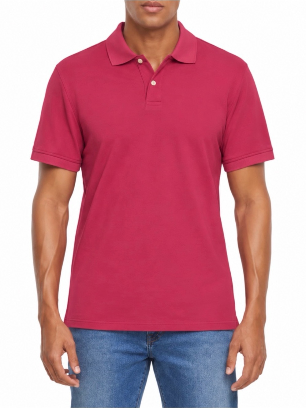 GAP Men’s Pink Polo Shirt 100% Cotton Short Sleeve XL